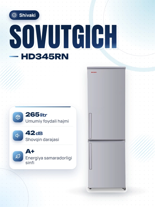 Sovutgich Shivaki HD 345 RN
