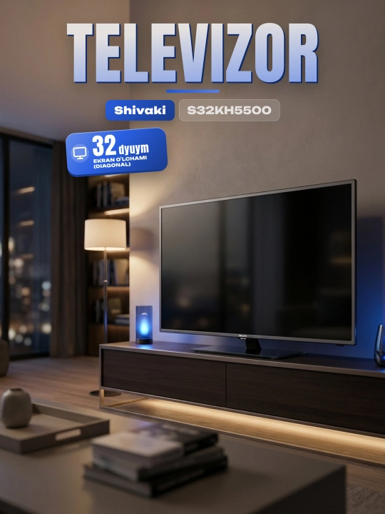 SHIVAKI s32kh5500 televizori - 