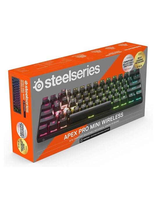 SteelSeries Apex Pro Mini Wireless Игровая Клавиатура форм-фактор 60%