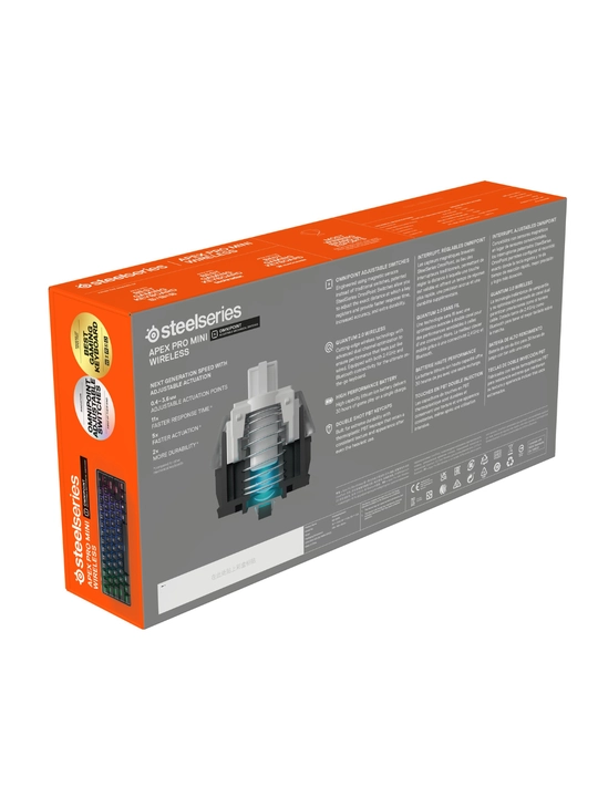 SteelSeries Apex Pro Mini Wireless Игровая Клавиатура форм-фактор 60%
