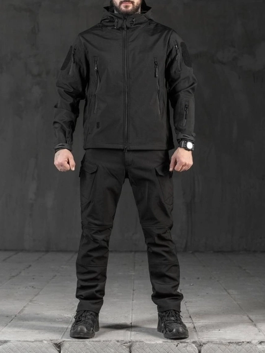 Taktik to'plam Softshell kurtka va shimlar, qishki, suv o'tkazmaydigan, izolyatsiyalangan