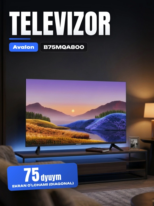 Televizor AVALON B75MQA800