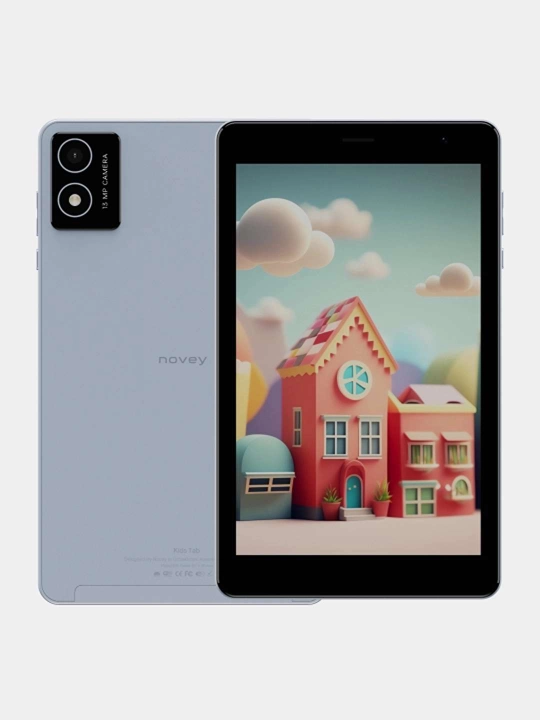 Планшет Novey Kids Tab K15 Wi-Fi, 4 ГБ/ 64 ГБ, 8.0" 1920 * 1200 IPS, 5000 мА/ч