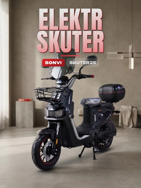 Электросамокат Duga 25+50 км - 