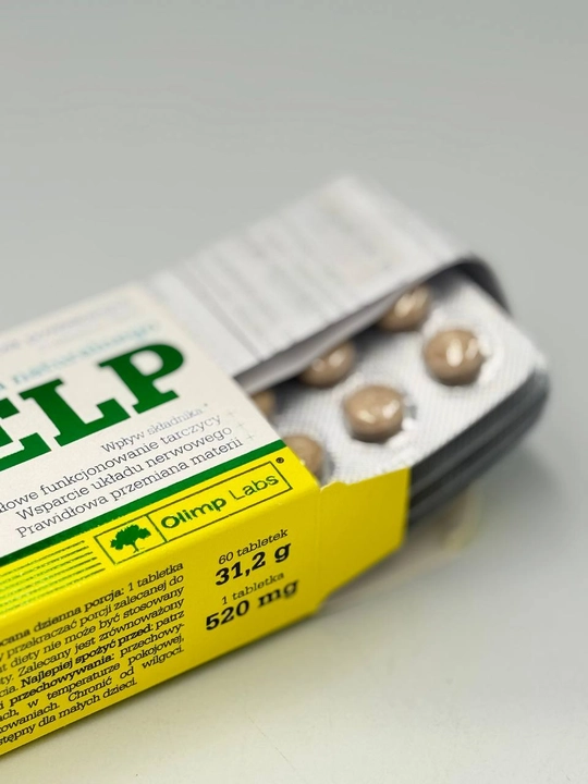 Olimp Labs Kelp — tabiiy kelib chiqishga ega yod, 60 ta tabletka