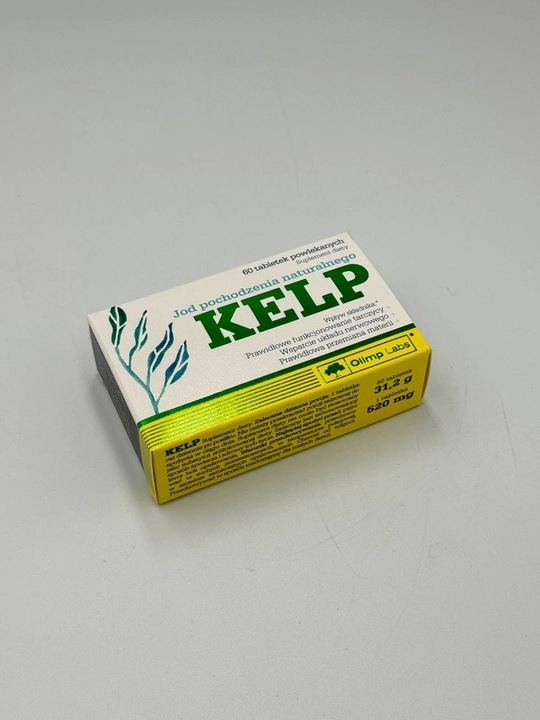 Olimp Labs Kelp — tabiiy kelib chiqishga ega yod, 60 ta tabletka