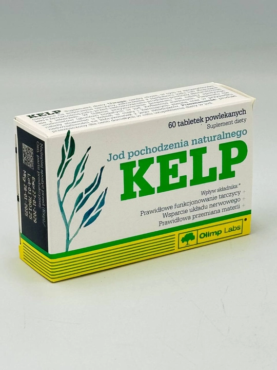 Olimp Labs Kelp — tabiiy kelib chiqishga ega yod, 60 ta tabletka