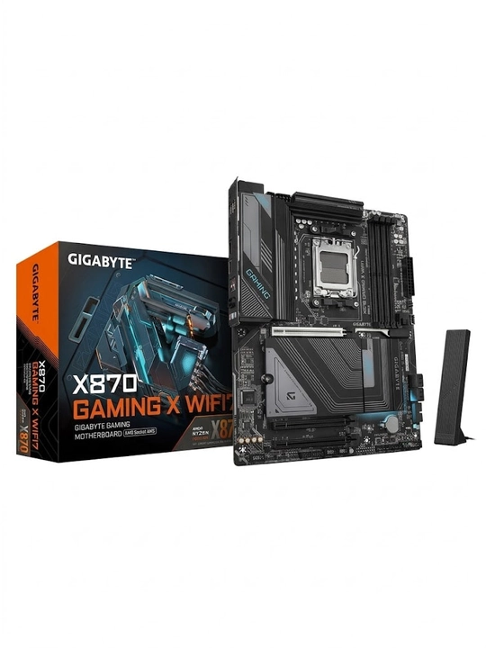 Ona plata GIGABYTE X870 GAMING X WIFI7, AM5, DDR5, PCIe 5.0, Wi-Fi 7, USB4, ATX igravoy