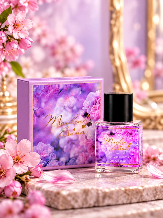 Maiden Anna ayollar uchun atir moyi 10 ml, magnoliya iforli surtiladigan atir
