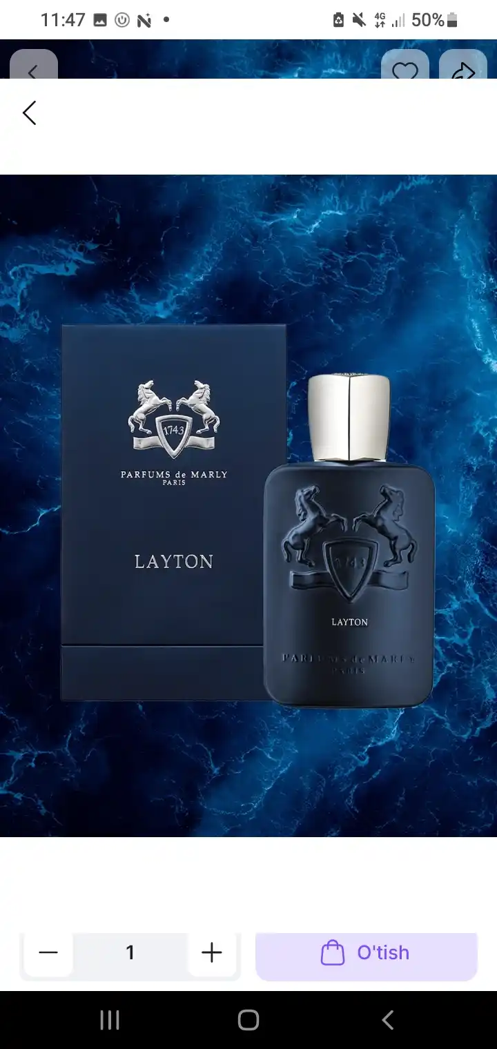 Atir Layton Parfums de Marly, erkaklar va ayollar uchun