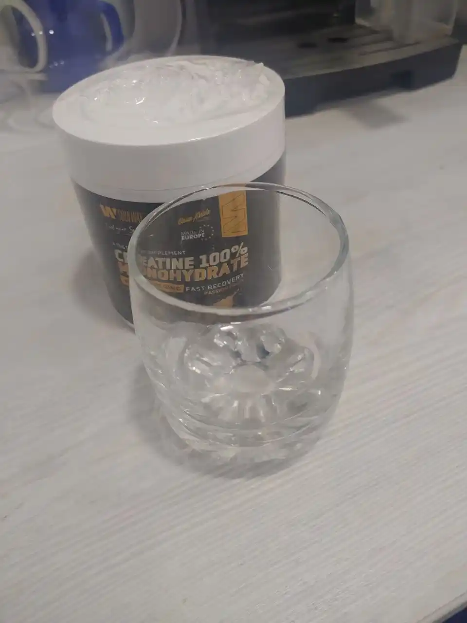 Komplekt geyner + kreatin monogidrat Soulway, massa yig‘ish uchun sport ozuqasi to‘plami