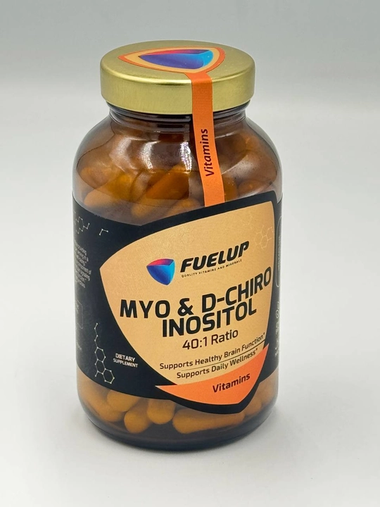 FuelUp Myo & D-Chiro Inositol 120caps, комплекс мио-инозитола и D-хиро-инозитола
