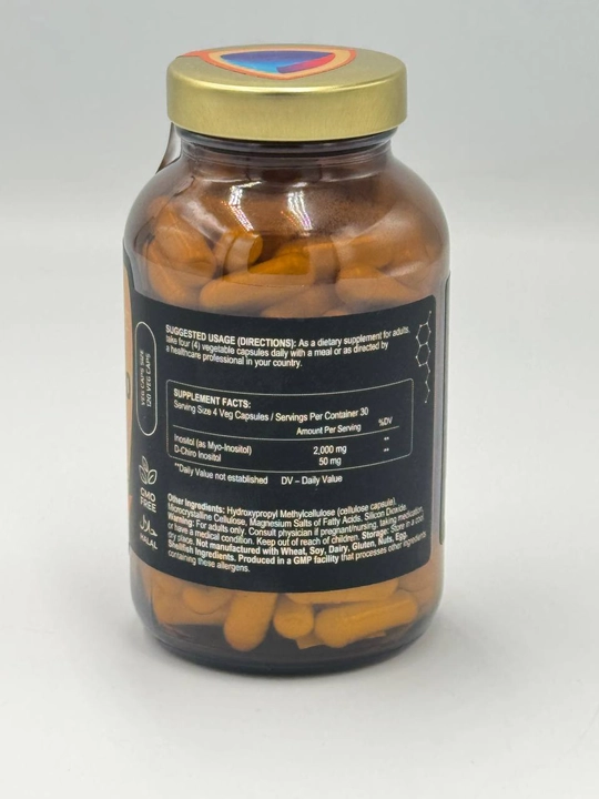 FuelUp Myo & D-Chiro Inositol 120caps, комплекс мио-инозитола и D-хиро-инозитола