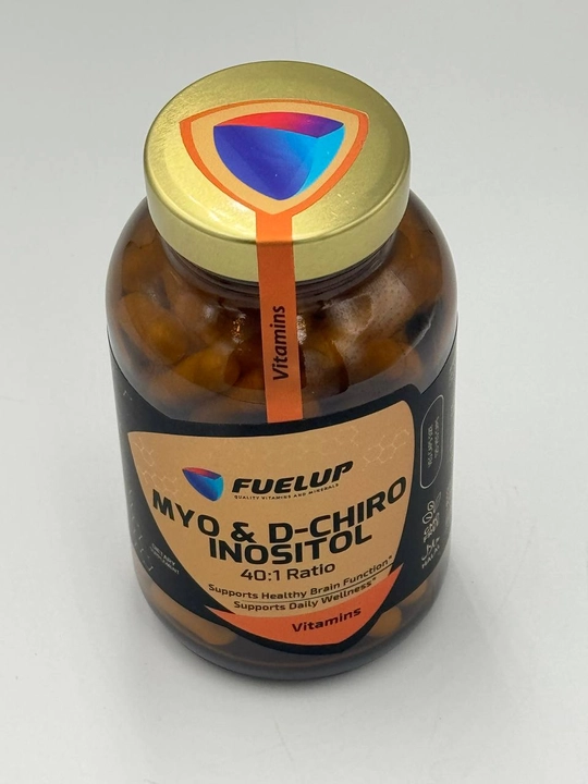 FuelUp Myo & D-Chiro Inositol 120caps, комплекс мио-инозитола и D-хиро-инозитола