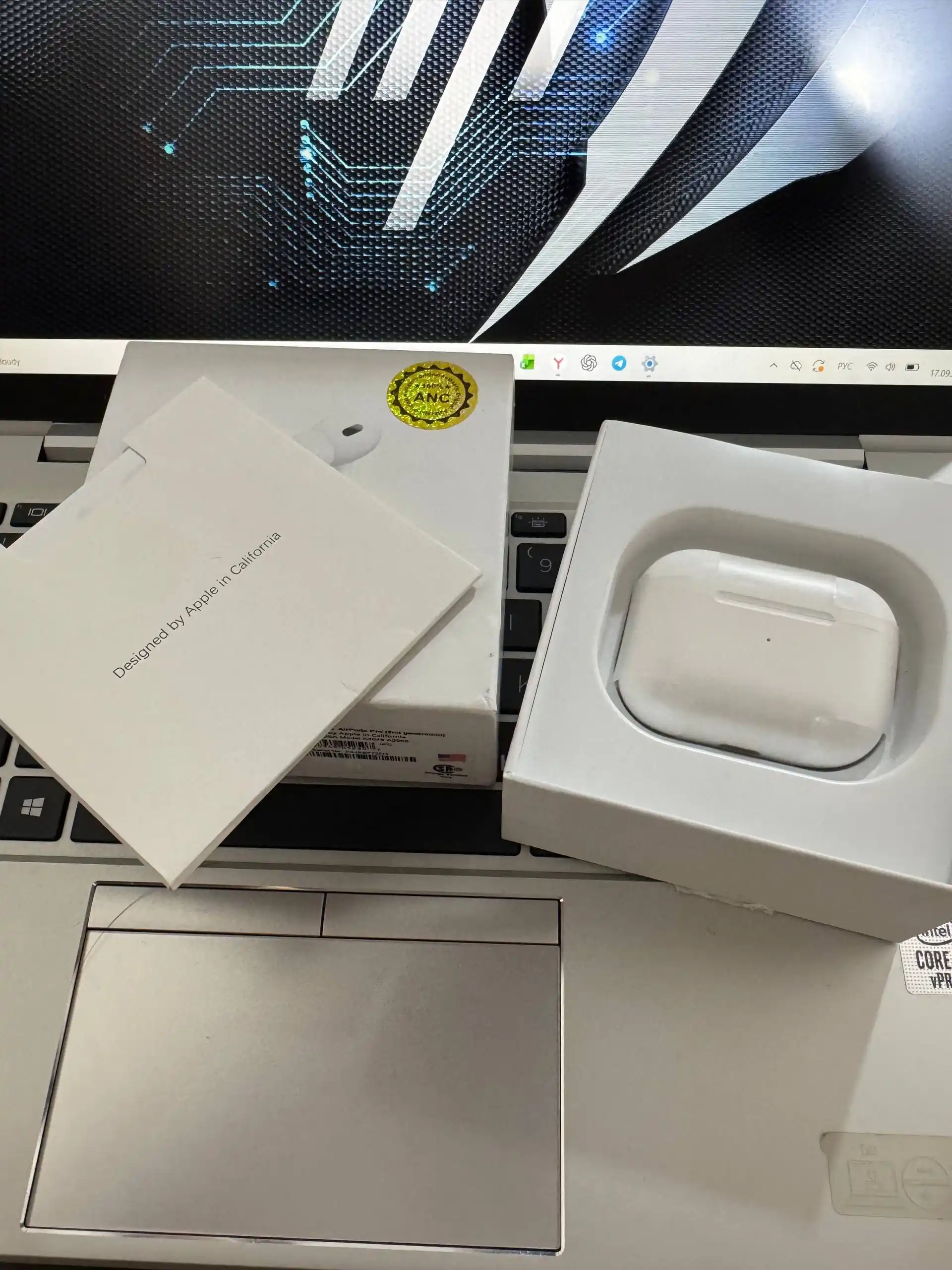 Simsiz quloqchinlar Pro 2 ANC full funksiyali bluetooth naushnik iPhone va Android uchun