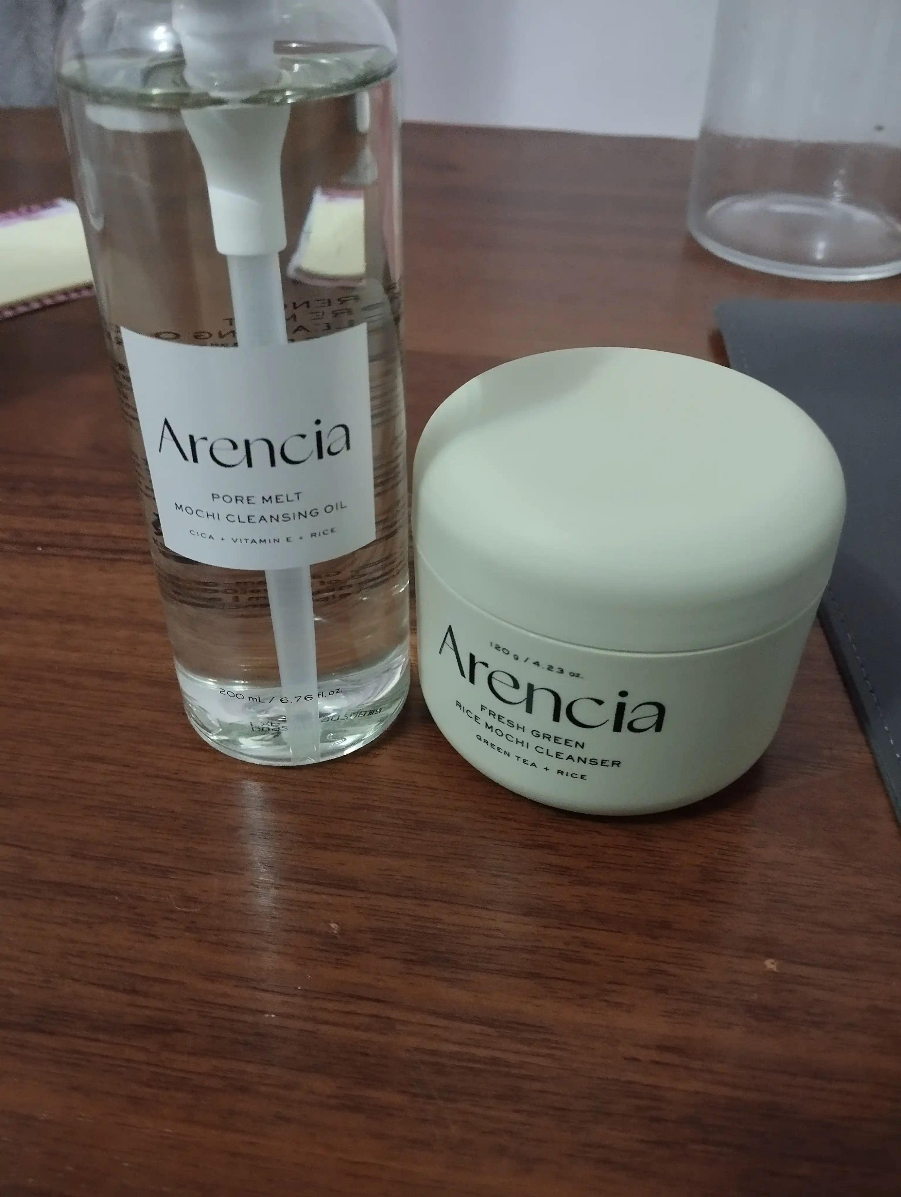 Пенка для умывания и глубокого очищения лица Arencia Rice Mochi Cleanser, пенка-моти, 120г