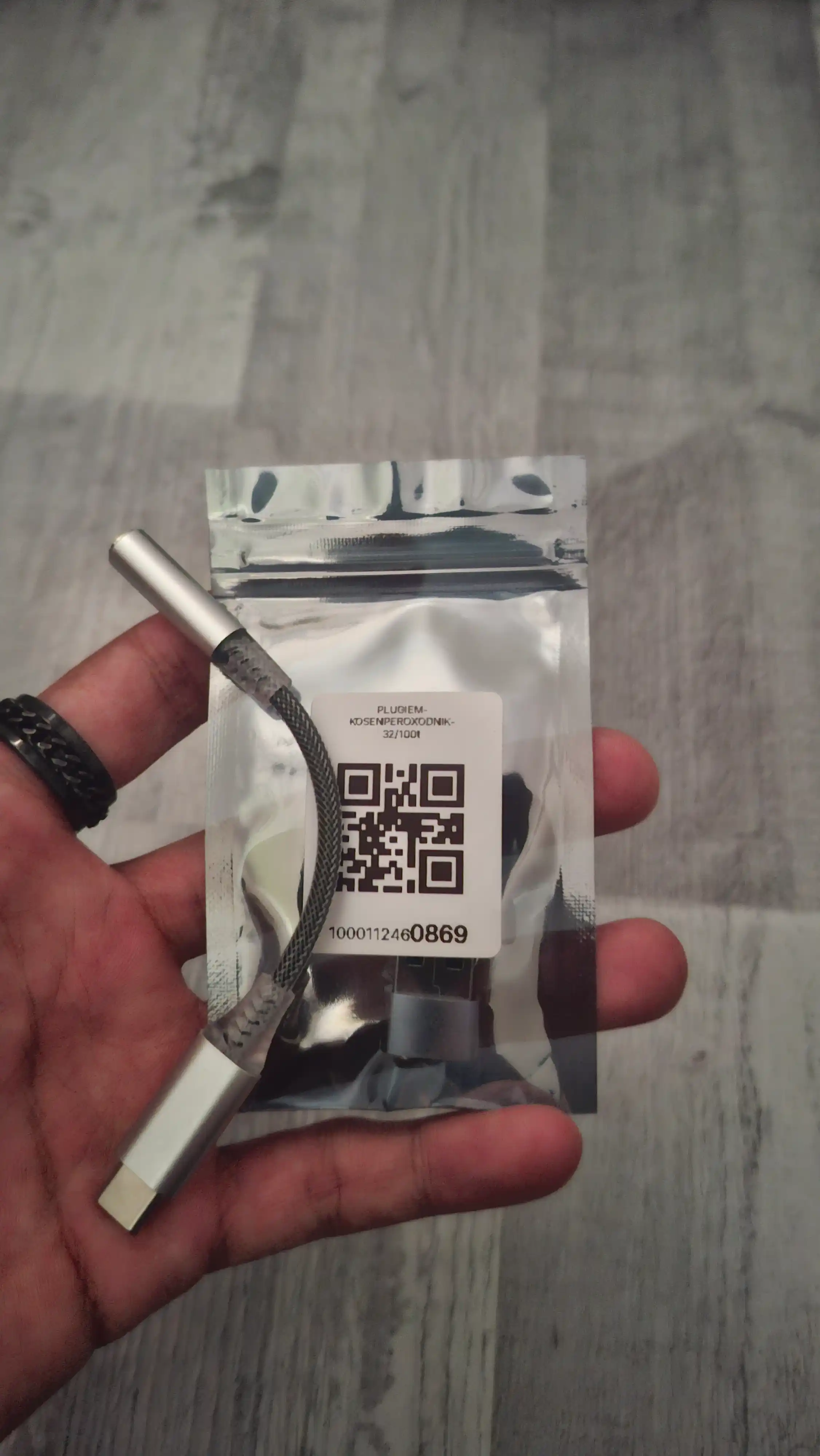 Kosen audio adapter Type-C dan 3.5mm jack quloqchinlar uchun perexodnik 16-32Bit/48-384kHz
