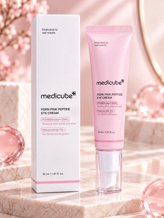 Medicube PDRN Pink Peptide Eye Cream 30 мл — крем для кожи вокруг глаз