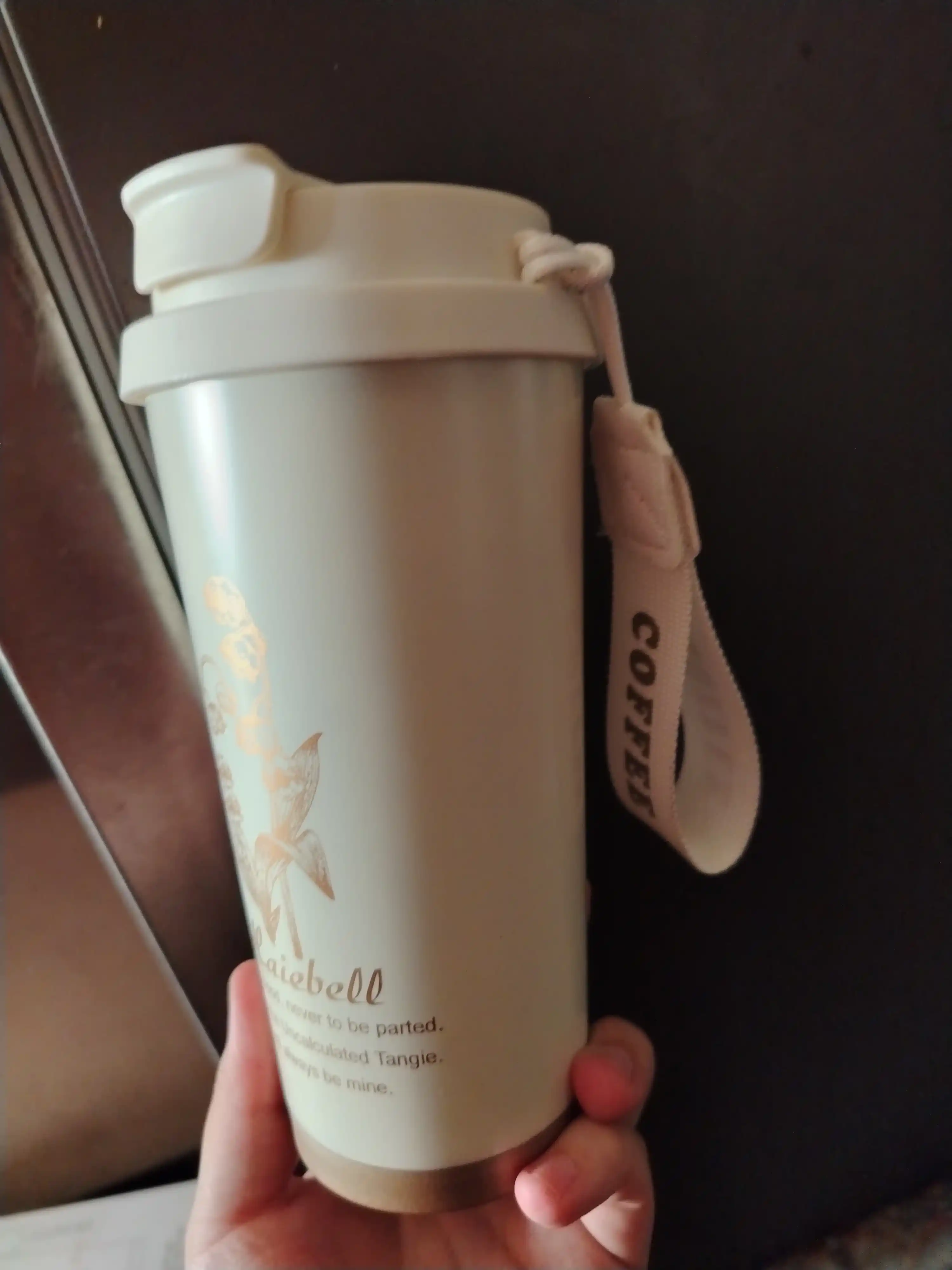 Kofe va choy uchun zanglamaydigan po‘latdan yasalgan 316 s termokranka (jo‘mrakli), 500 ml