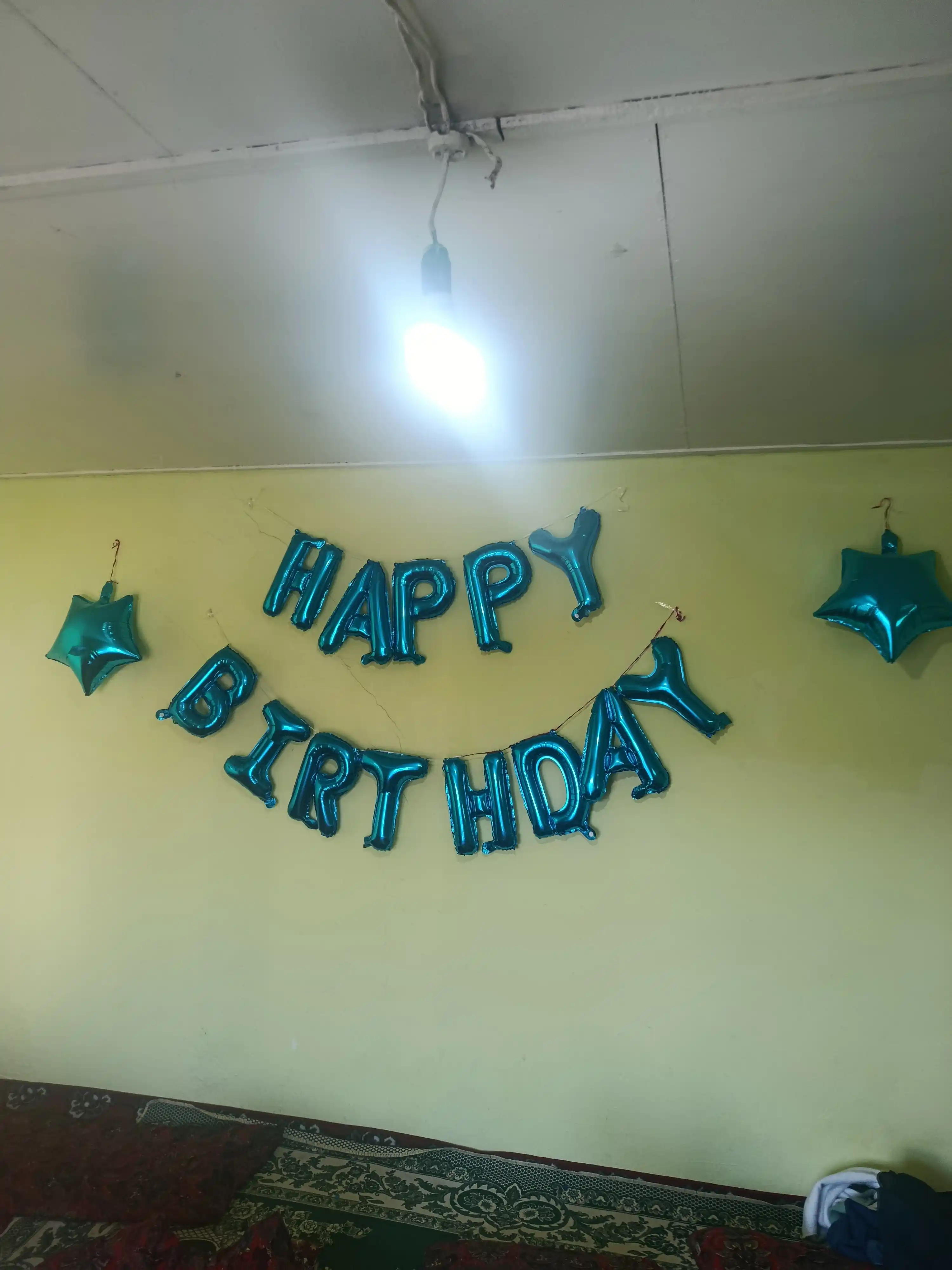Праздничный набор воздушных шаров Happy Birthday,25 предметов