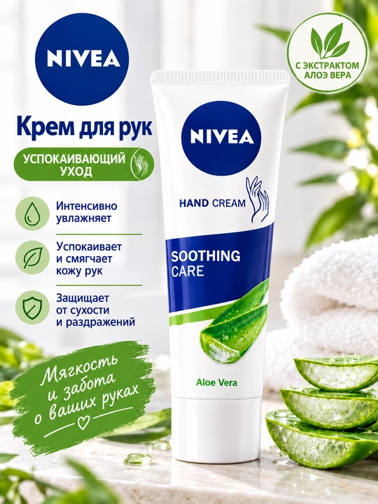 NIVEA Qoʻl uchun krem namlantiruvchi, 75 ml - 