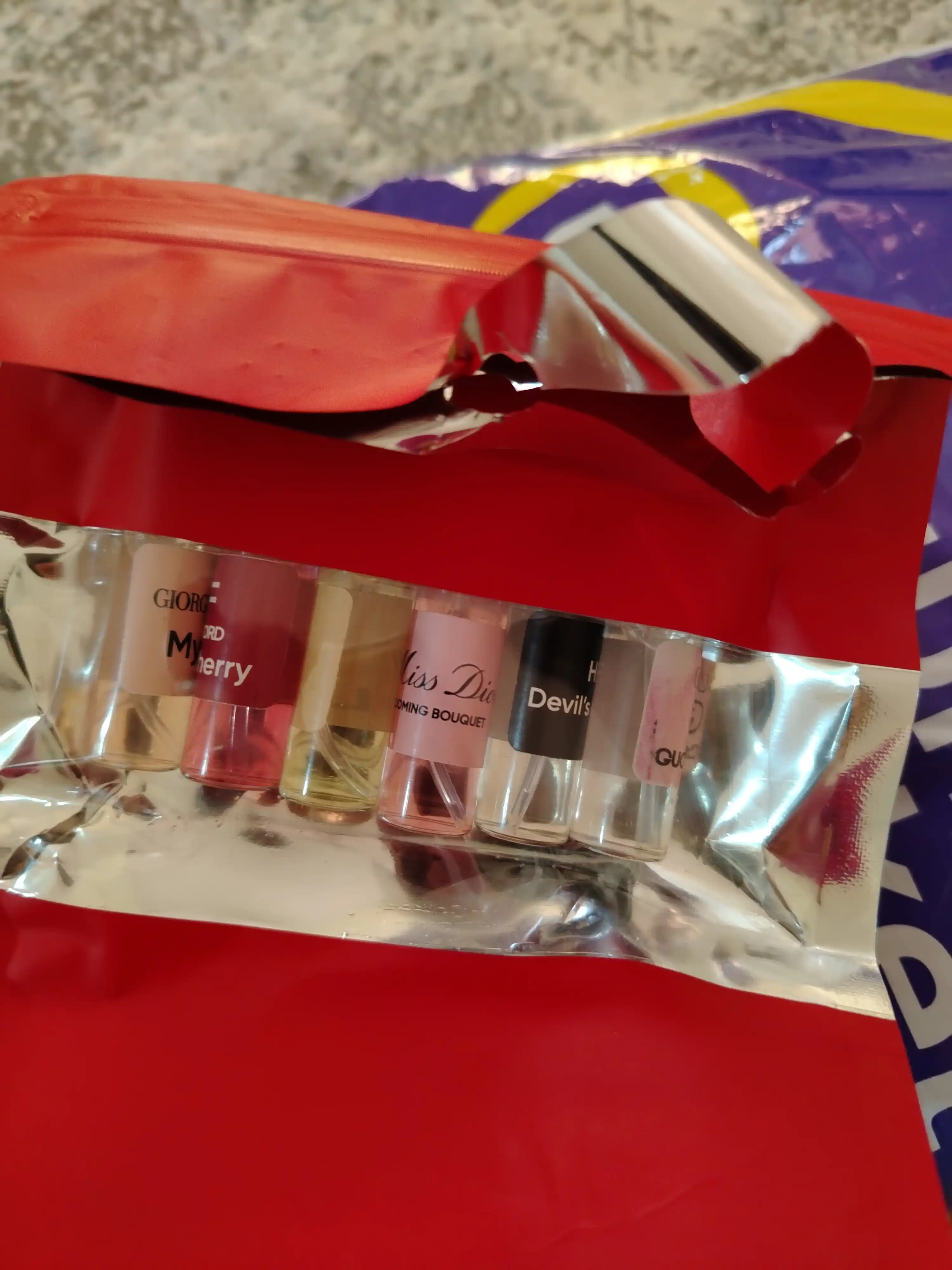 Набор духов для женщин 5 в 1 Libre Lost Cherry Gucci Flora Miss Dior Devil's Intrigue 