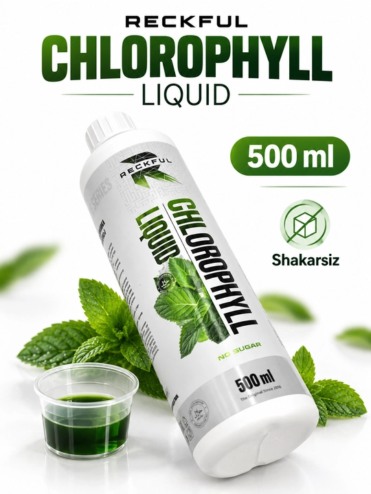 Reckful Chlorophyll 500ml вкус Мята, Хлорофиль - 