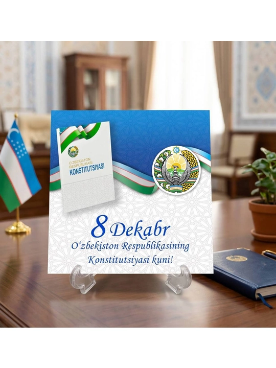 8-dekabr uchun tabriknoma - 