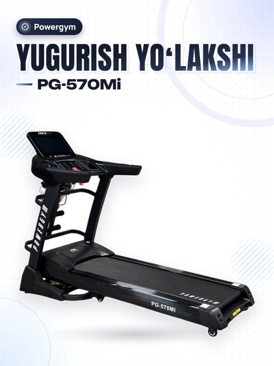 PowerGym PG-570Mi yugurish yo'lakchasi - 10 dyuym - 