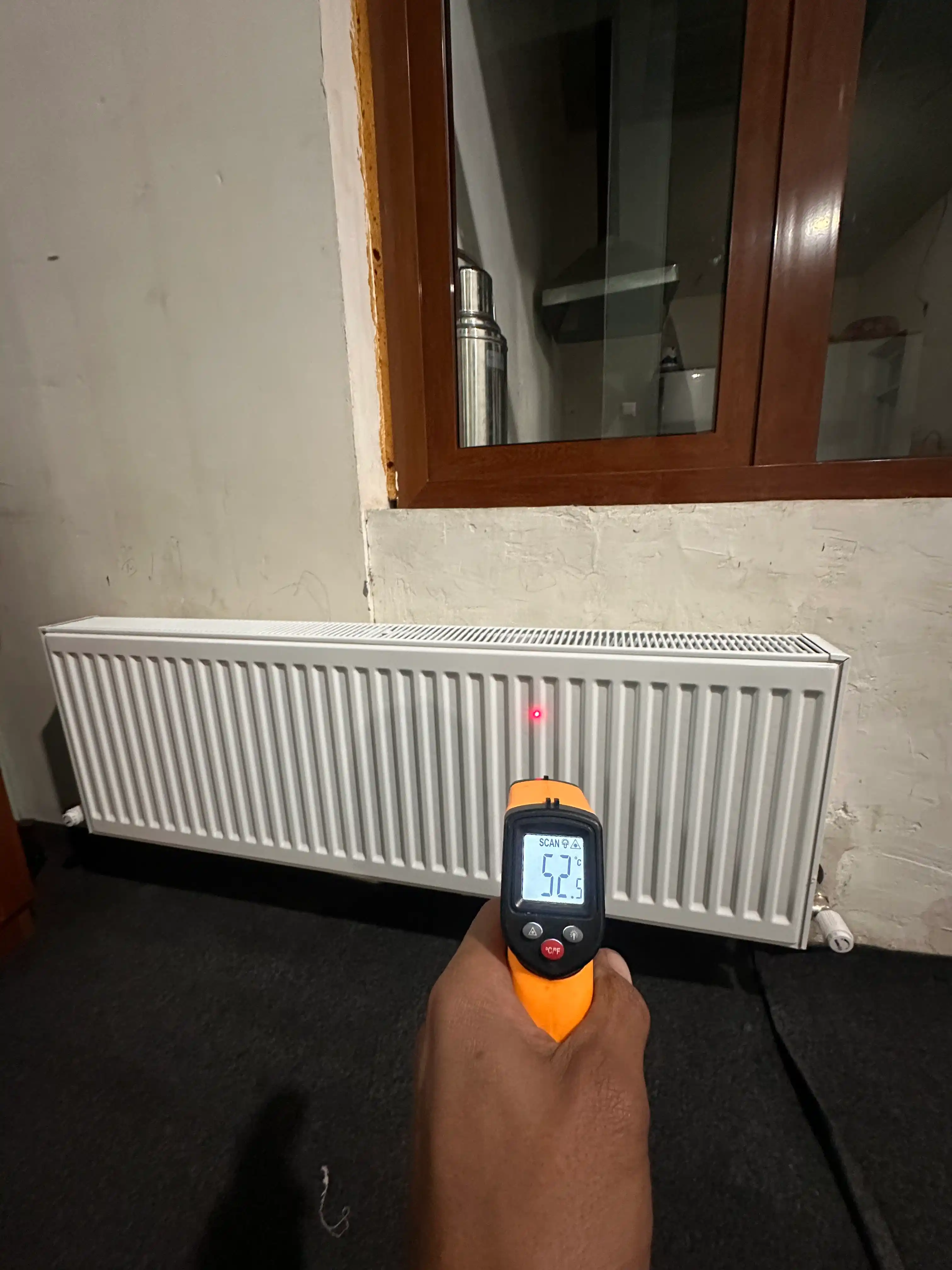 GM320 infraqizil termometr-pirometr -50°C dan +400°C gacha, LCD, batareyka sovg‘a