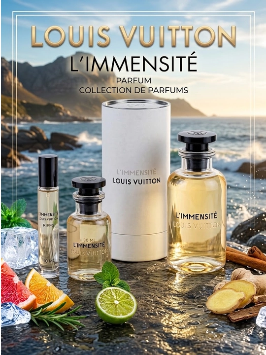 Limmensite-Louis Vuitton L’Immensité erkaklar atiri, LV parfum - 