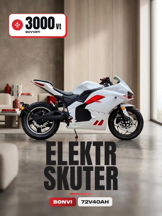 CKT 7434 skuter AQA 3000 W 72V40AH - 