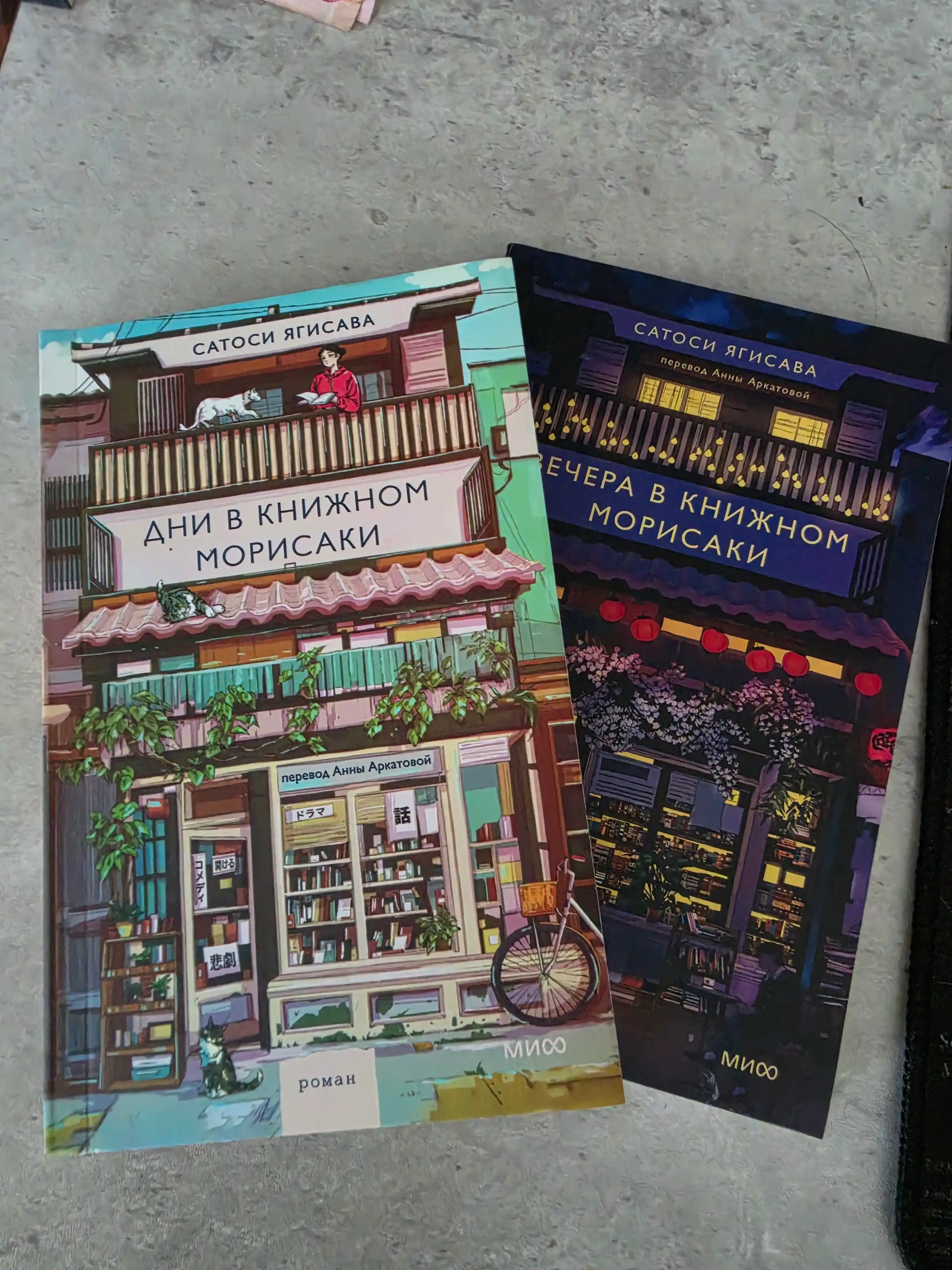 Дни в книжном магазине Морисаки, Вечера в книжном магазине Морисаки Сатоси Ягисава