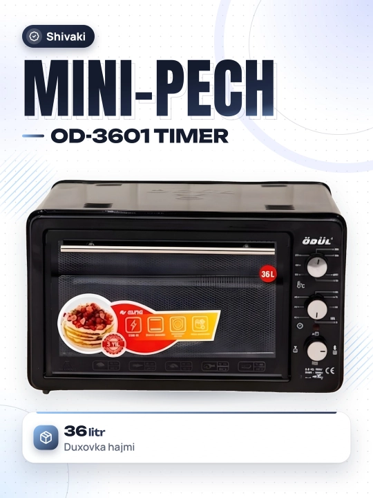 OD-3601 elektr mini pechi - 