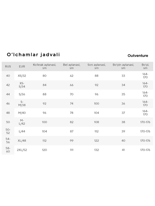 Ayollar junli jumper Outventure