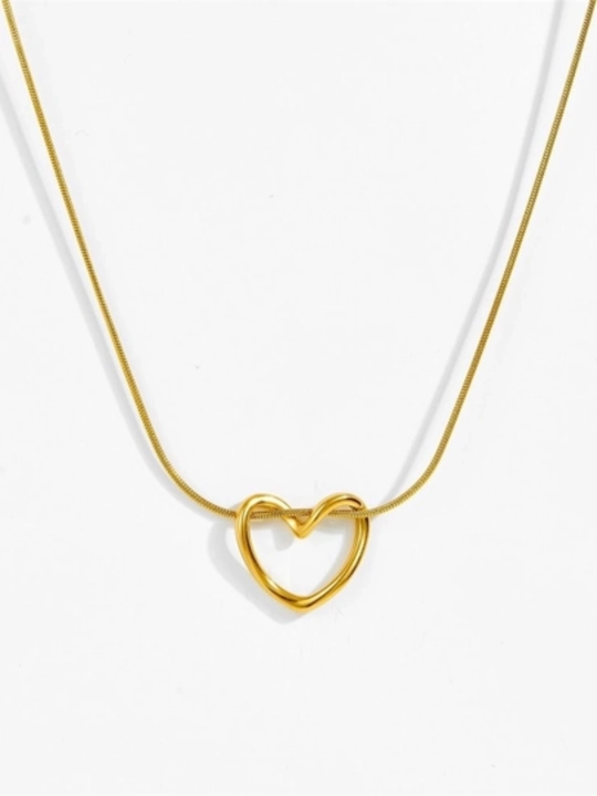 Колье-подвеска «Сердце» Heart из нержавеющей стали