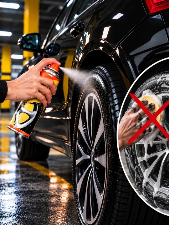TIRE SHINE Чернитель шин, 500мл Getsun