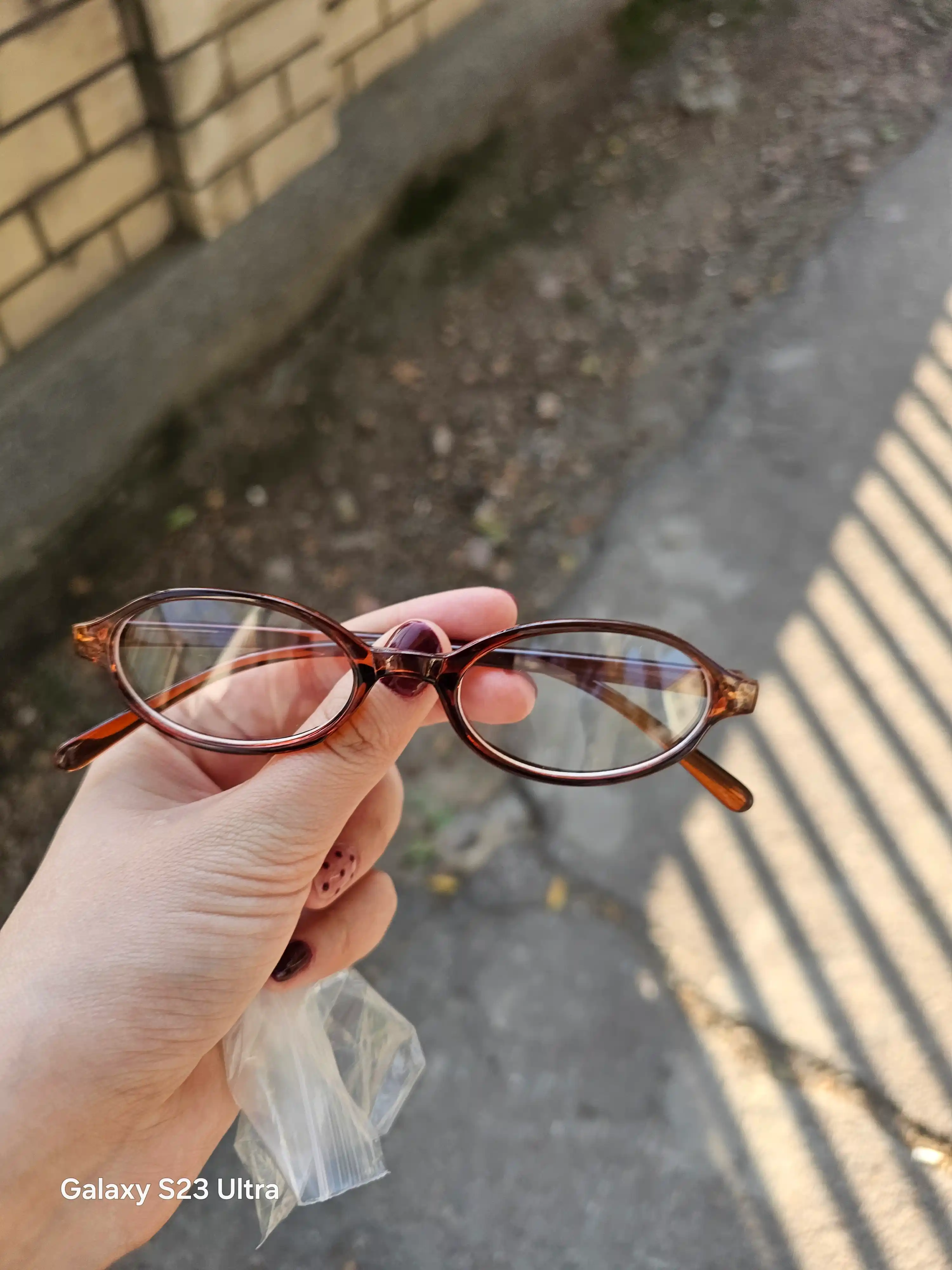 Ko'zoynaklar ayollar uchun imiji oval koreya uslubi Y2K