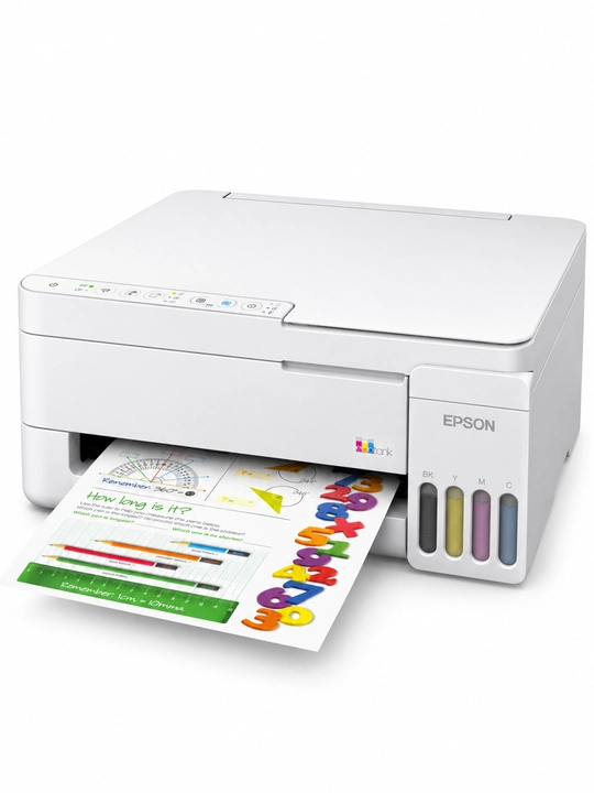 Epson L3356 цветное МФУ — Wi-Fi, Wi-Fi Direct, A4, печать, сканирование и копирование