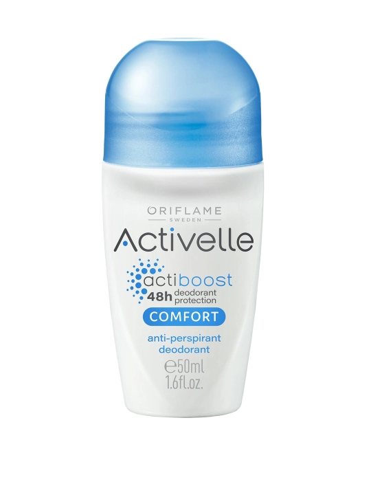 Oriflame Activelle Actiboost Comfort sharikli dezodorant-antiperspirant, 50 ml