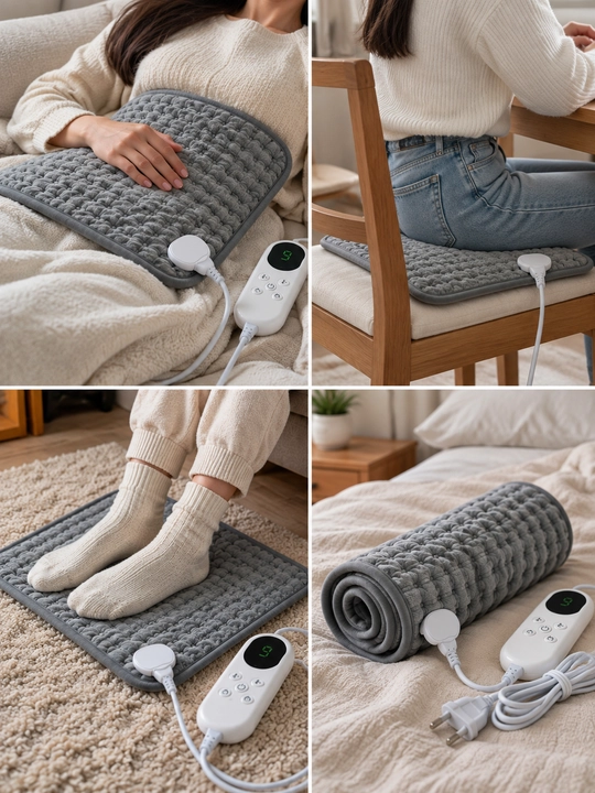 Elektr matras isitish funktsiyasi bilan isitish, isitish Pedi, termokovrik, elektr ko'rpa