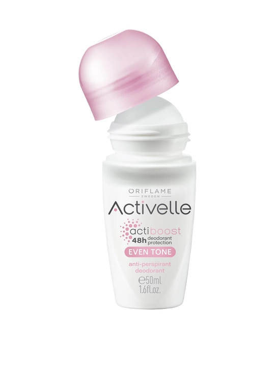 Oriflame Activelle Actiboost Even Tone — шариковый дезодорант-антиперспирант, 50 мл