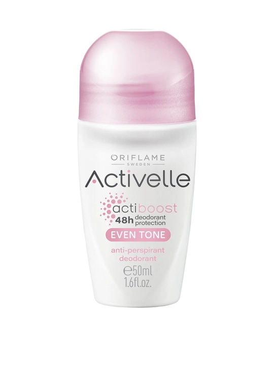 Oriflame Activelle Actiboost Even Tone — шариковый дезодорант-антиперспирант, 50 мл
