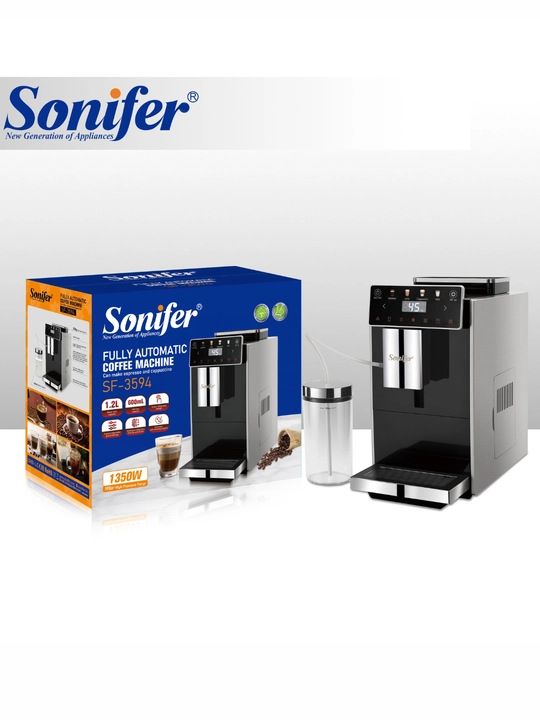 Sonifer SF-3594 avtomatik kofe mashinasi 1350 Vt, 1,2 l