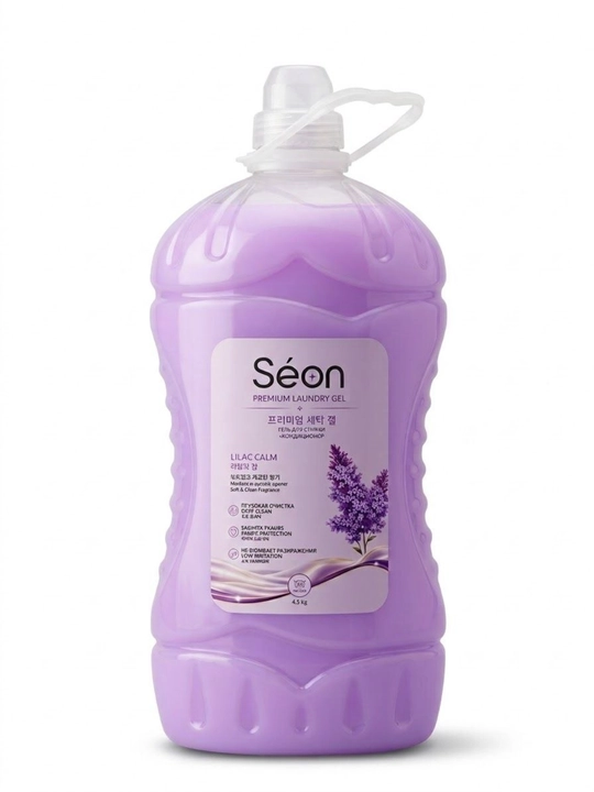 Универсальный гель для стирки белья SEON, Для белых и цветных вещей 4.5 кг