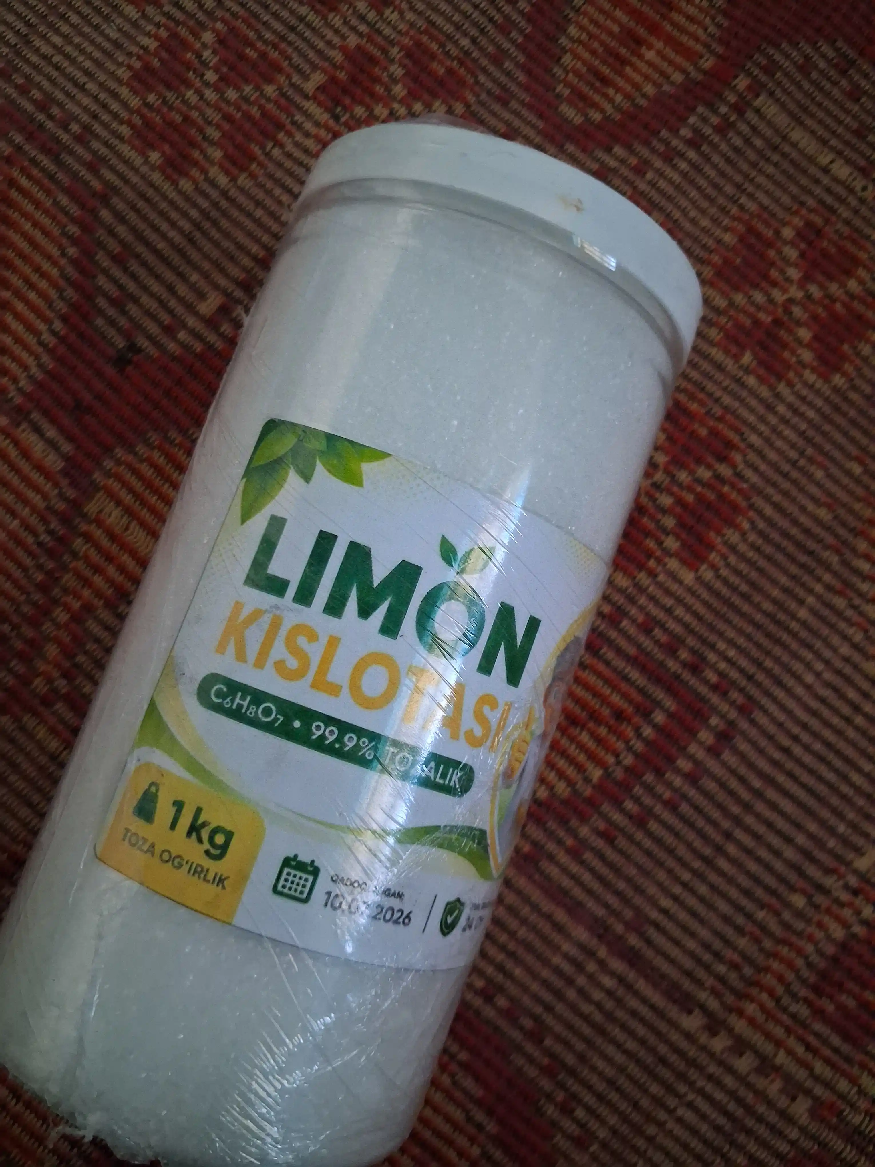 Limon kislotasi
