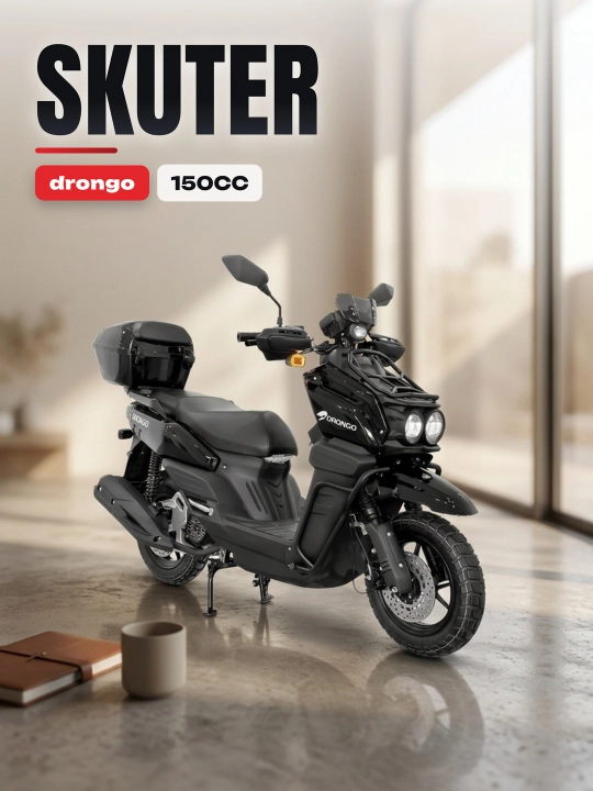 Benzinli skuter drongo TANK, 150 cc - 