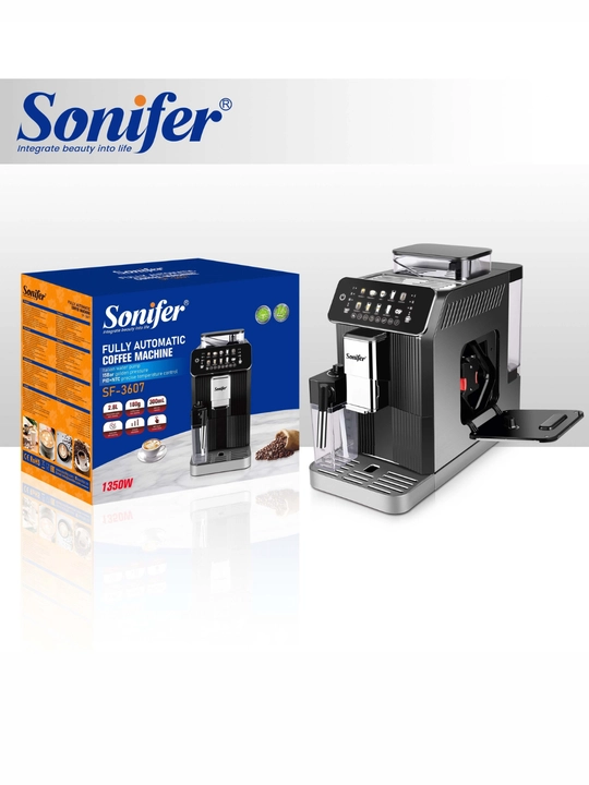 Sonifer SF-3607 to‘liq avtomatik kofe mashinasi, 1350 Vt