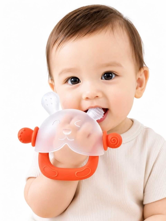 Зубогрыз, мягкий силикон, BPA Free, безопасно с 0+ месяцев