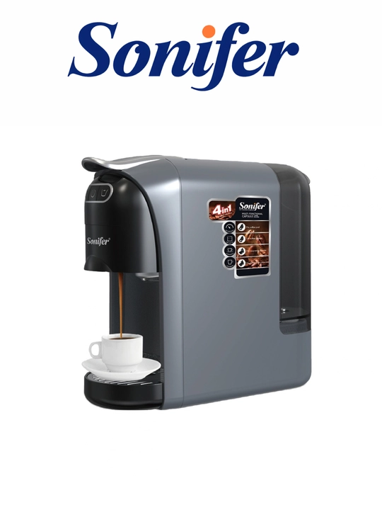 Sonifer SF-3579 4 in 1 kapsulali kofemashina, 1400 Vt, 19 bar